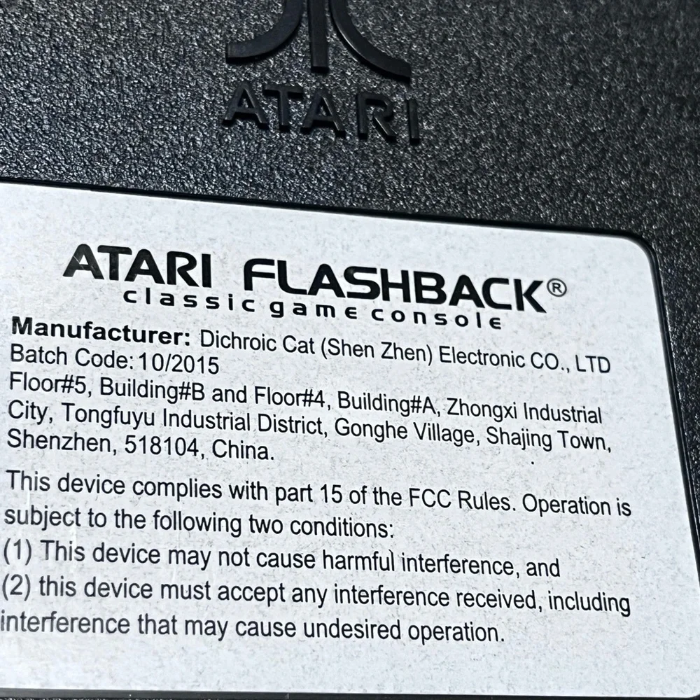 🎉Host Pick🎉Atari Flashback With Built In Games *No Controllers/Console Only